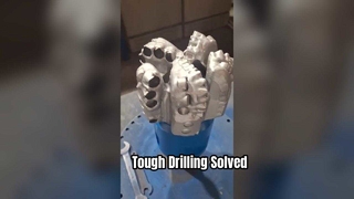 Outil de perçage de précussion Foret PDC de 5-7/8 pouces