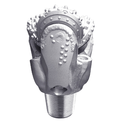 ISO API Standard Rubber Sealed Bearing Tri Cone Drill Bit For Hard Rock Drilling