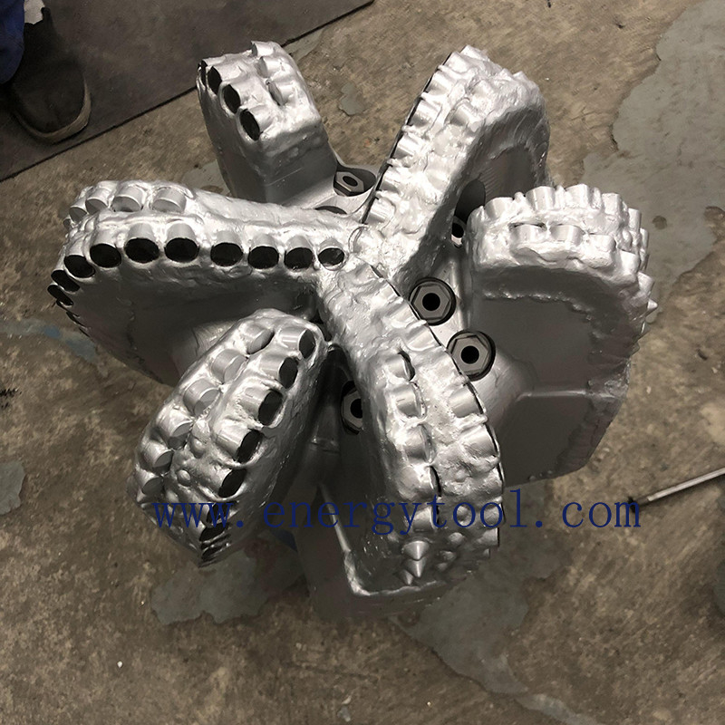 API Rock Bit 12-1/4 Inch 5 Blades  Diamond PDC Bit
