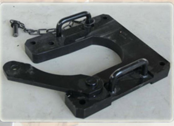 Black Alloy Steel Bit Breaker For PDC Drill Bit Well Drilling
