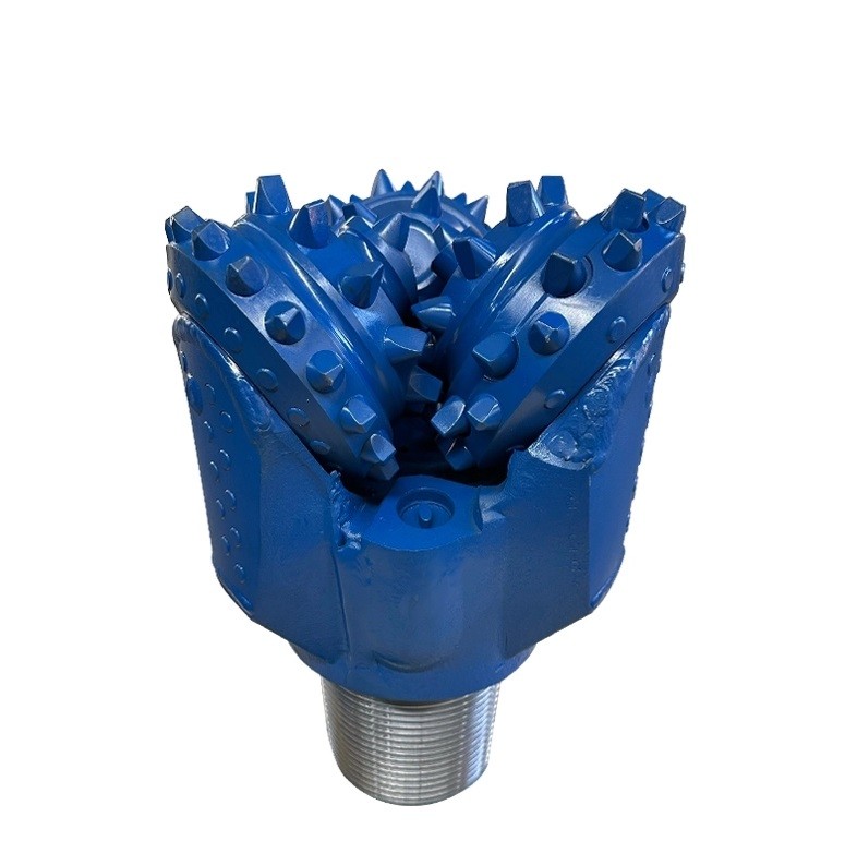 API-7-1 Standard TCI Tooth Rotary three Roller Cone Rock Drill Bit For on-site Drilling Operations